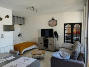 Studio spacieux à Gruissan - Parking - Vue port - Proche plage - FR-1-796-29